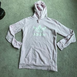 pink adidas sweatshirt